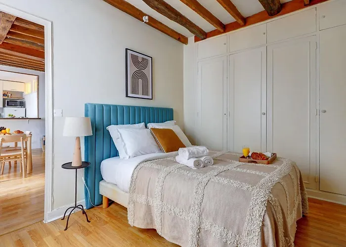 Bnbnova - 1br Eiffel Tower & Rue Cler *
